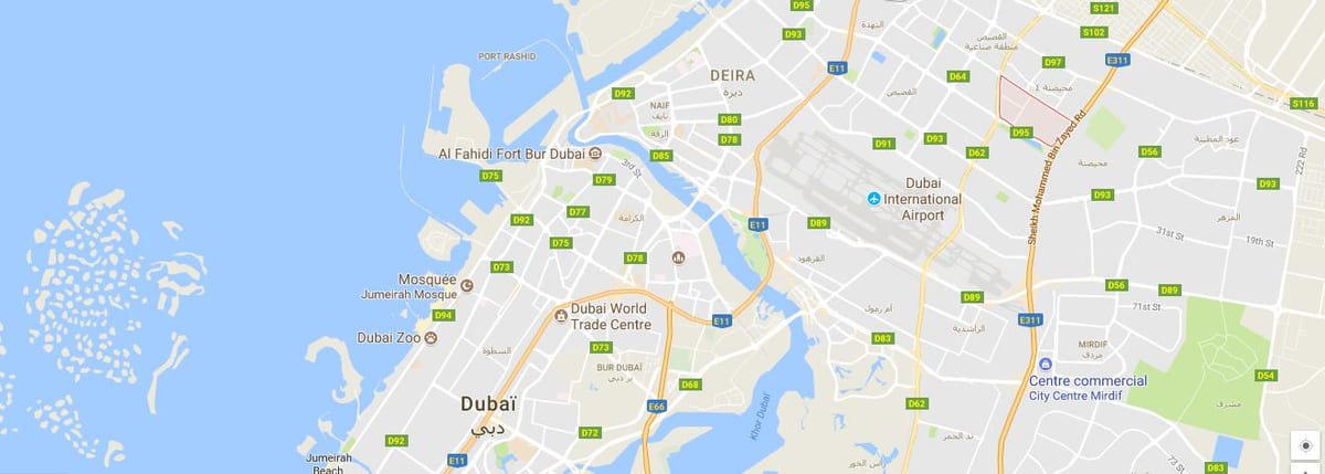 Dubay Сонапур xəritə