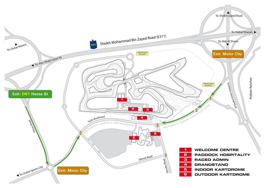 kart Dubai motor City