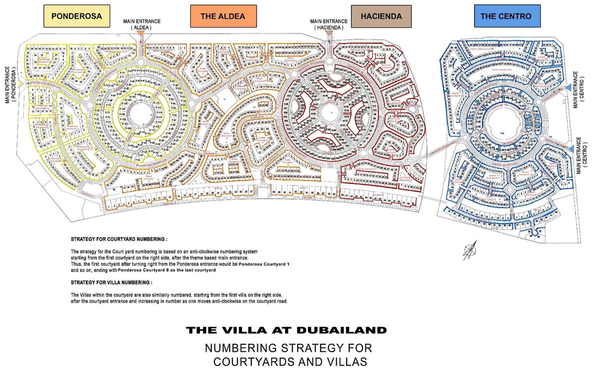 villa Dubay xəritədə yeri