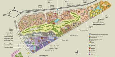 Ərəb ranch, Dubay kart yeri