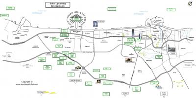 İnvestisiya park Dubayda yer xəritəsi