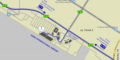 Kart sərbəst zona hava limanının Dubay