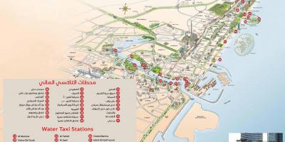 Dubay su marşrut taksi xəritəsi